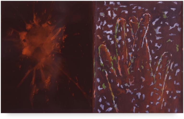 Catalogue raisonné, Bernadette Delrieu, Main végétal n°02 - 1993-94