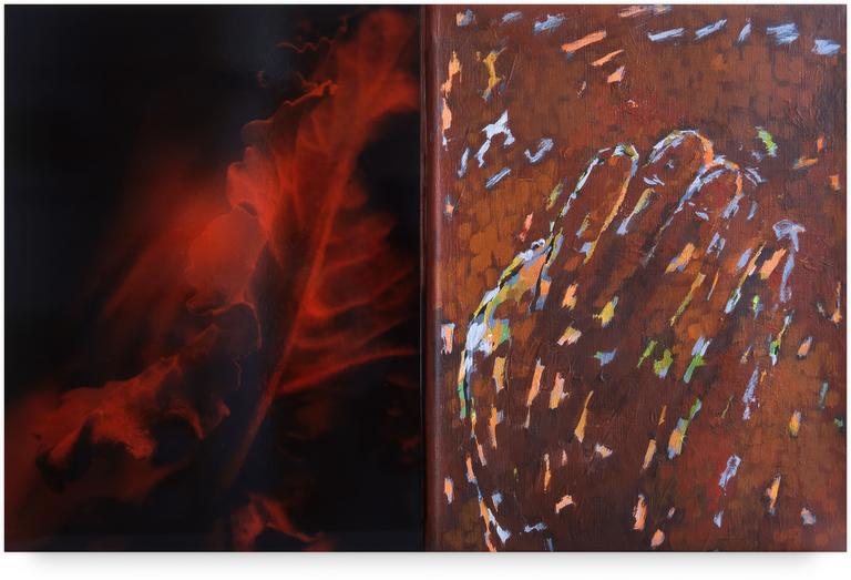 Catalogue raisonné, Bernadette Delrieu, Main végétal n°03 - 1993-94