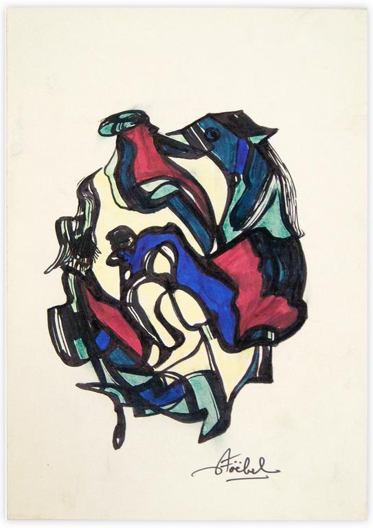 Catalogue raisonné, Edgar Stoëbel, abstract cumul — 