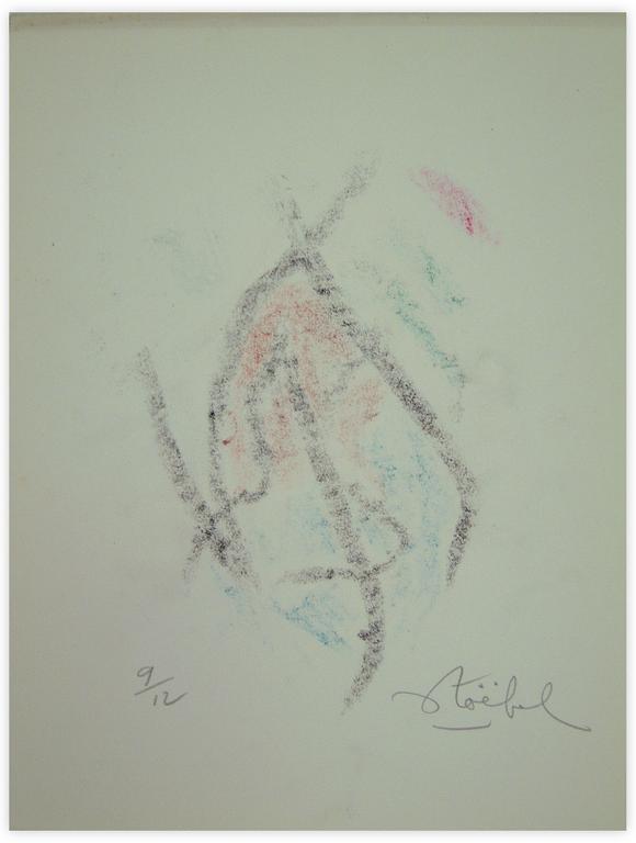 Catalogue raisonné, Edgar Stoëbel, reproduction 9/12 - abstract — 