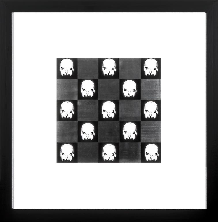 Catalogue raisonné, Henri Foucault, Autoportrait à l’étain - version C - 1995