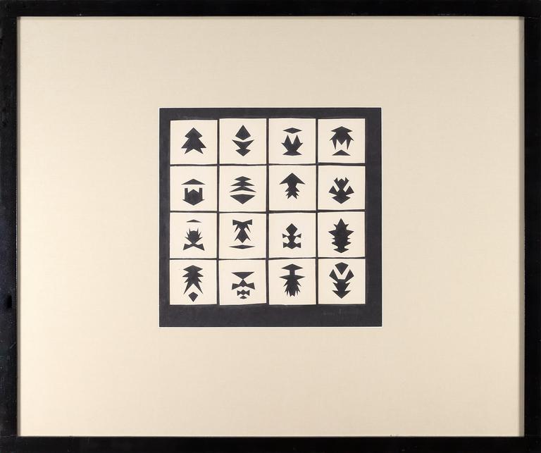 Catalogue raisonné, Henri Foucault, Ensemble A - 1987