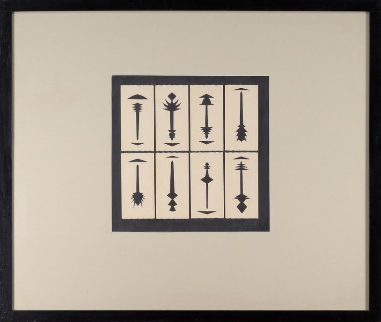 Catalogue raisonné, Henri Foucault, Ensemble D - 1987