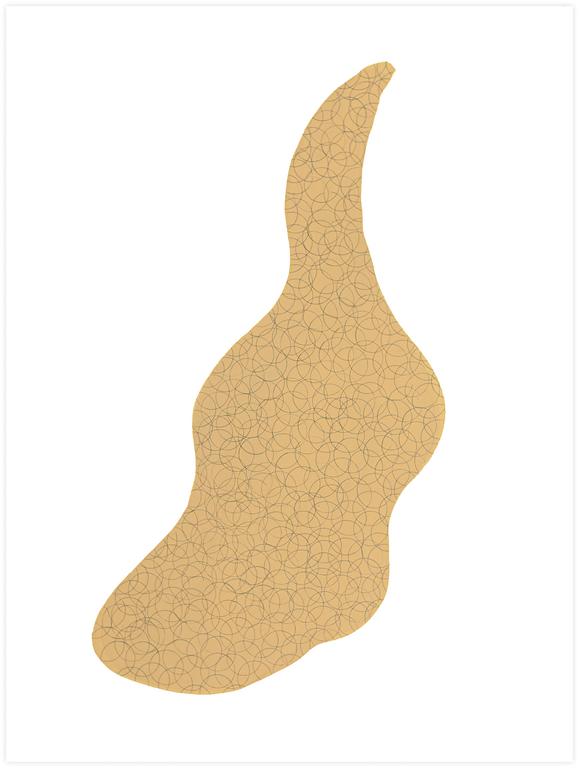 Catalogue raisonné, Henri Foucault, Forme molle et cercles 10 - 1999