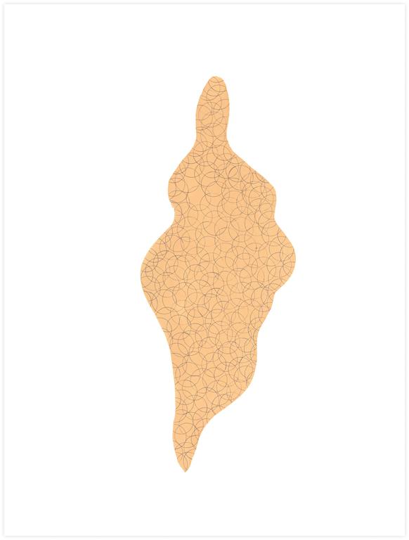 Catalogue raisonné, Henri Foucault, Forme molle et cercles 1 - 1999