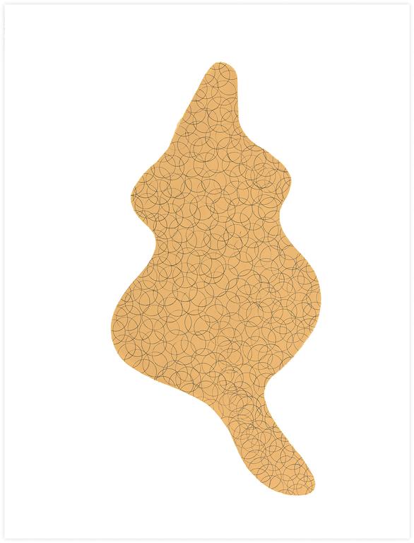 Catalogue raisonné, Henri Foucault, Forme molle et cercles 5 - 1999