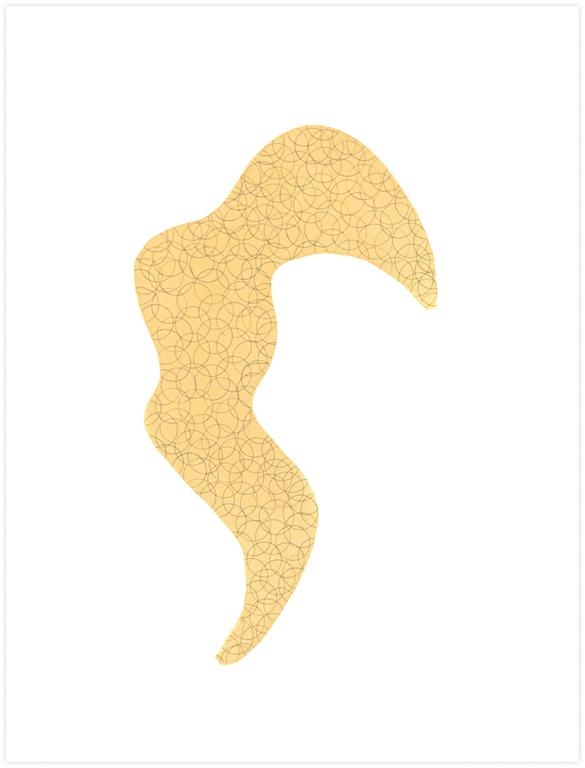 Catalogue raisonné, Henri Foucault, Forme molle et cercles 9 - 1999