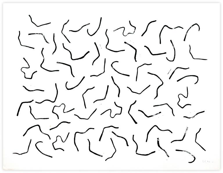 Catalogue raisonné, Henri Foucault, Formes serpentines 1 - 1990