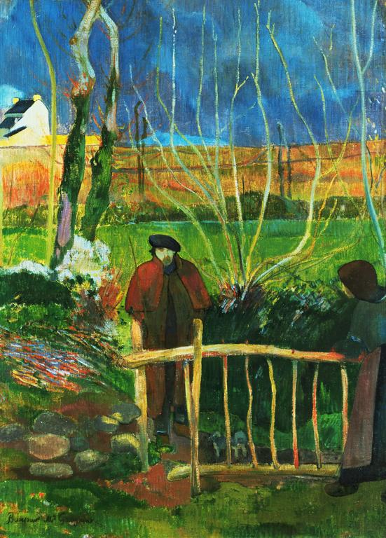 Catalogue raisonné, Paul Gauguin, Bonjour Monsieur Gauguin I, 1889