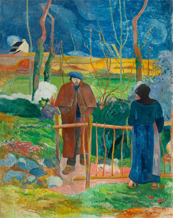 Catalogue raisonné, Paul Gauguin, Bonjour Monsieur Gauguin II, 1889