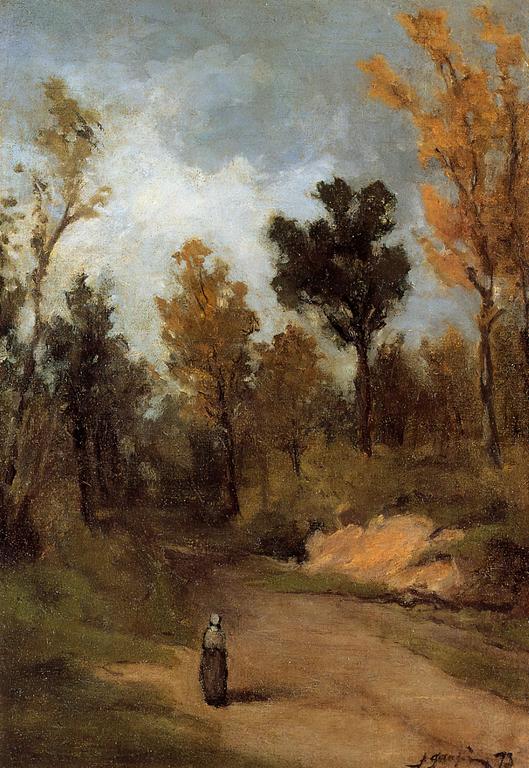 Catalogue raisonné, Paul Gauguin, Le Chemin dans la Forêt, 1873