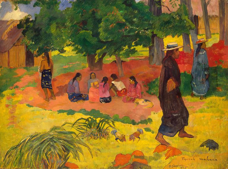Catalogue raisonné, Paul Gauguin, Tapera mahana, 1892
