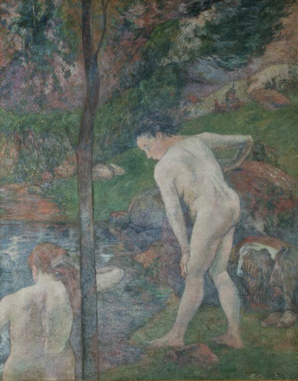 Catalogue raisonné, Paul Gauguin, La Baignade, ou Deux baigneuses, 1887