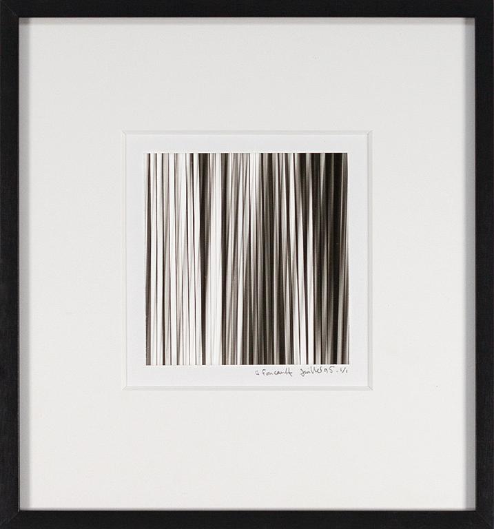 Catalogue raisonné, Henri Foucault, Géométrie 3 - étude de formes - 1995