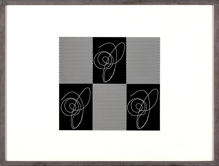 Catalogue raisonné, Henri Foucault, Grille n° 1 - 1992