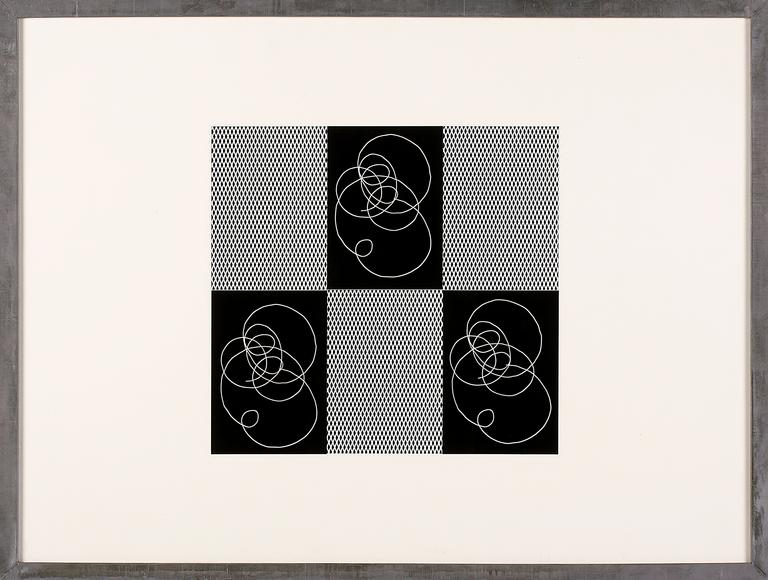 Catalogue raisonné, Henri Foucault, Grille n° 6 - 1992