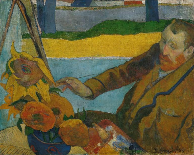 Catalogue raisonné, Paul Gauguin, Van Gogh peignant des tournesols, 1888