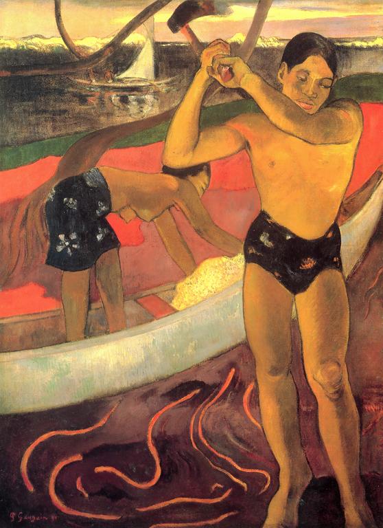 Catalogue raisonné, Paul Gauguin, L'Homme à la hache, 1891