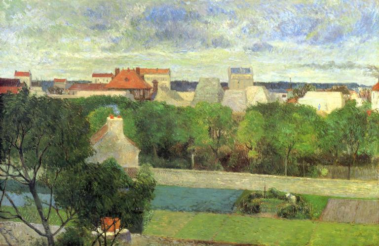 Catalogue raisonné, Paul Gauguin, Les Maraîchers de Vaugirard ou Les Jardins du marché de Vaugirard, 1879