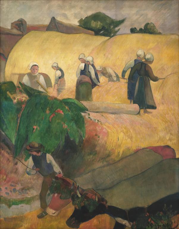 Catalogue raisonné, Paul Gauguin, Les Meules de foin, 1889