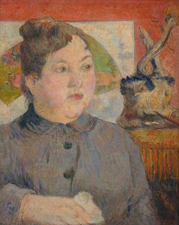 Catalogue raisonné, Paul Gauguin, Portrait de Mme Alexandre Kohler, circa 1887-1888