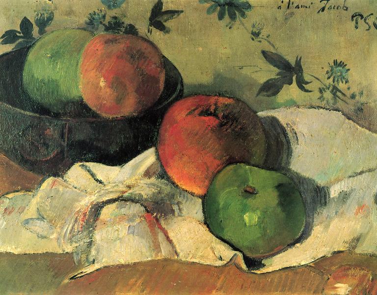 Catalogue raisonné, Paul Gauguin, Pommes et bol, ou Nature morte à l'ami Jacob, 1888