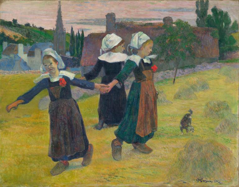 Catalogue raisonné, Paul Gauguin, La Ronde des petites bretonnes, 1888