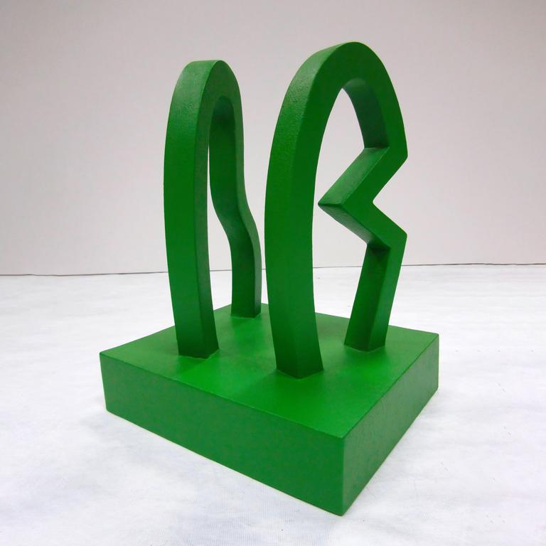 Jean-Paul Thaéron, S. 6816, Sculpture. 2002/2014. Bois, peinture. 44 x 33,5 x 28,5 cm.