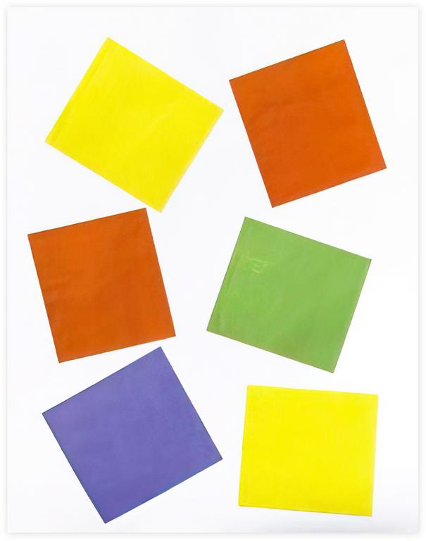 Catalogue raisonné, Albert Chubac, Collage aux carrés en équilibre