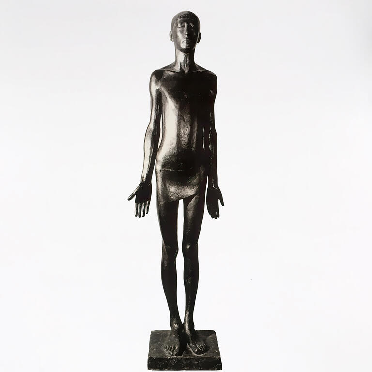 Scupture de Louis Derbré, L'Homme Nouveau, sculpture, 1965