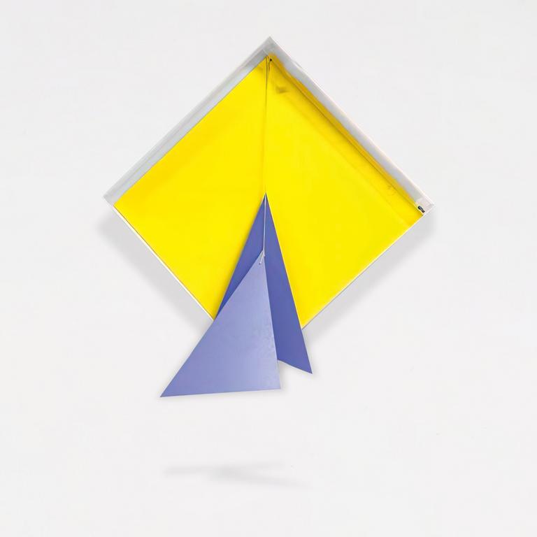 Catalogue raisonné, Albert Chubac, Sculpture au losange jaune et aux triangles bleus