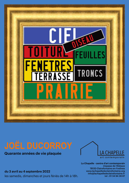 Joel Ducorroy 40 années de vie plaquee