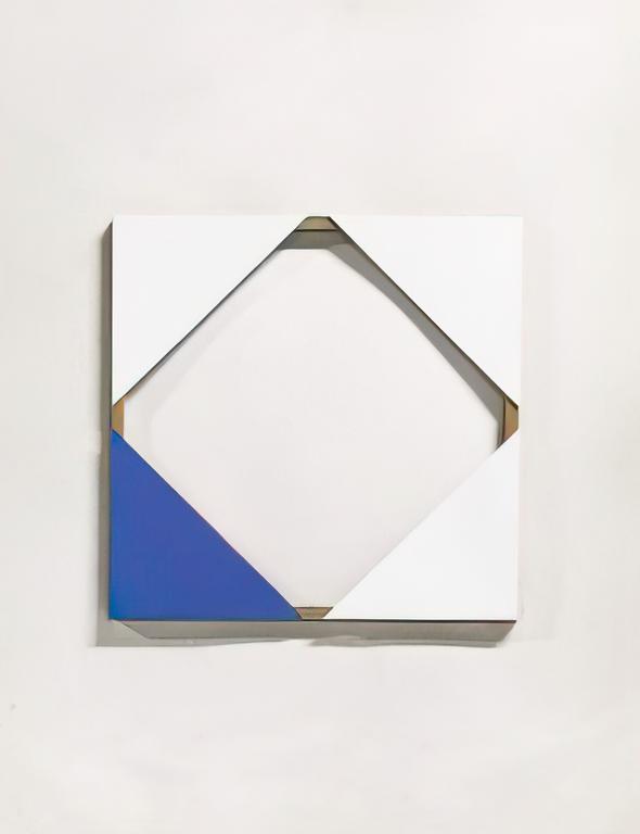 Catalogue raisonné, Albert Chubac, Collage en carré aux triangles