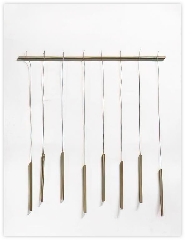 Catalogue raisonné, Albert Chubac, Collage aux huit éléments suspendus