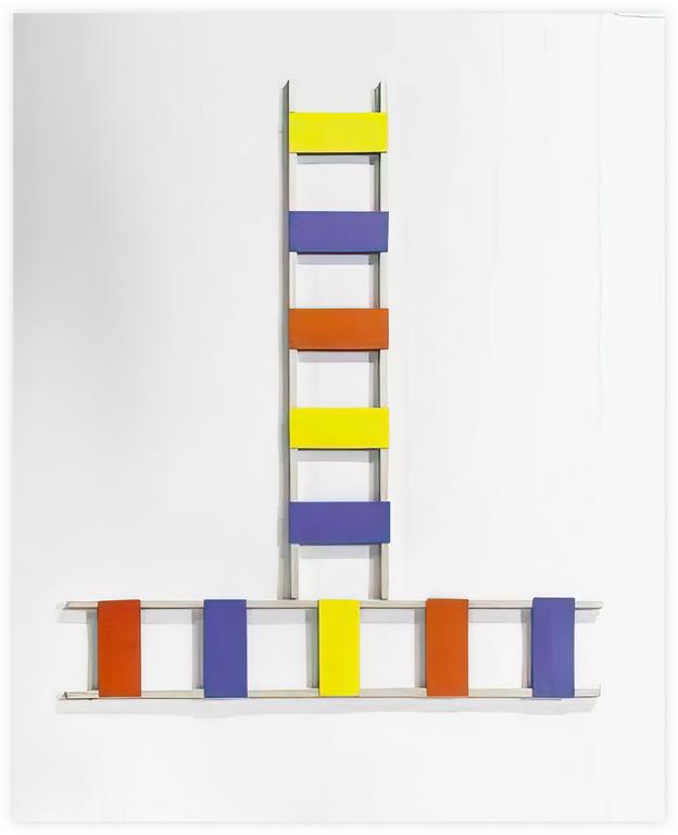 Catalogue raisonné, Albert Chubac, Collage aux deux échelles de couleurs