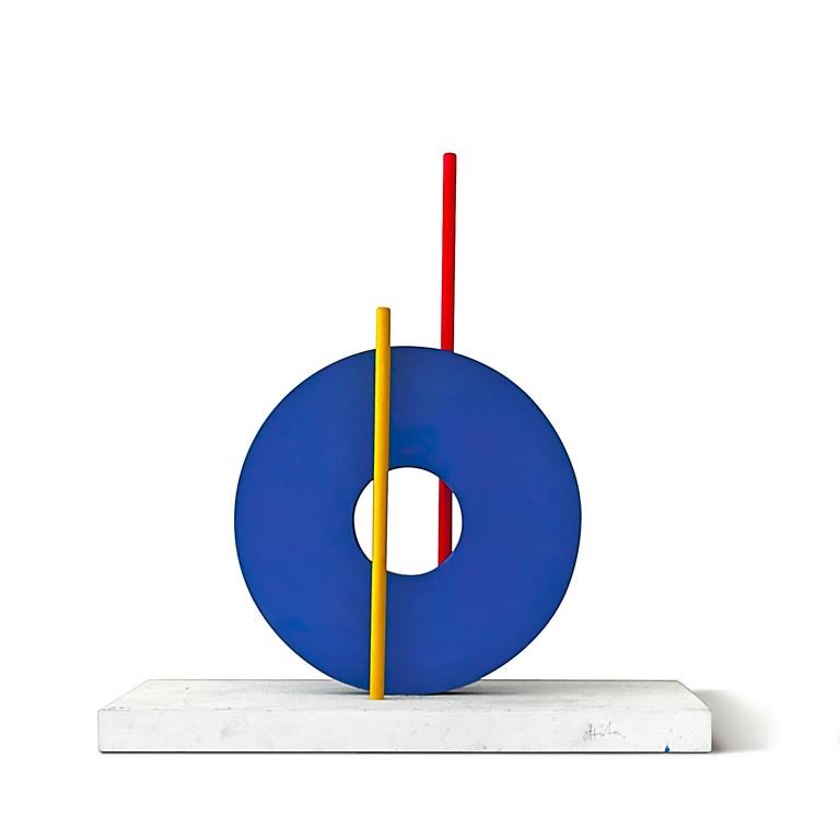 Catalogue raisonné, Albert Chubac, Disque bleu aux verticales en rouge et jaune
