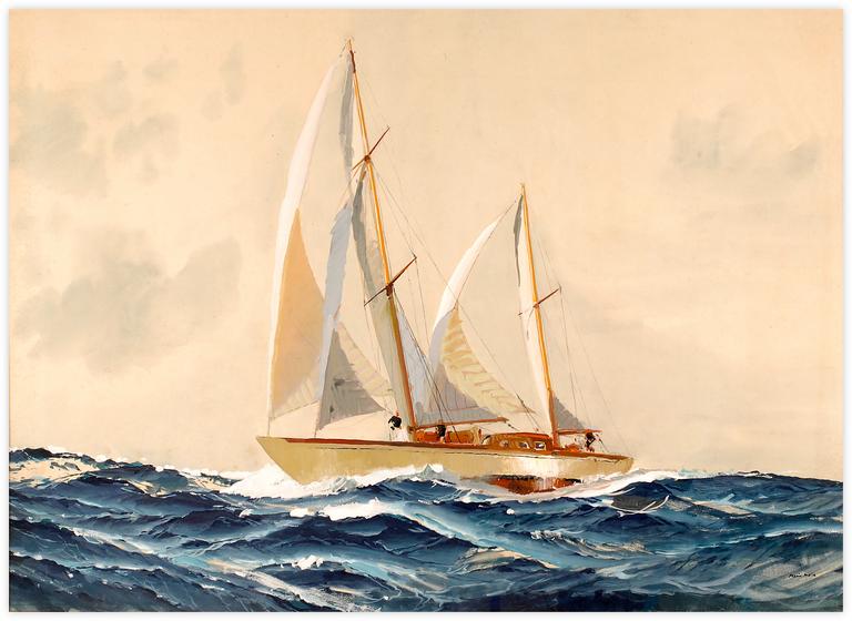 Catalogue raisonné, Marin Marie, Le Kriss III