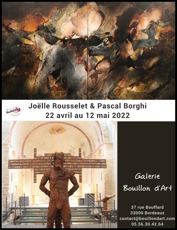 Exposition Joëlle Rousselet et Pascal Borghi