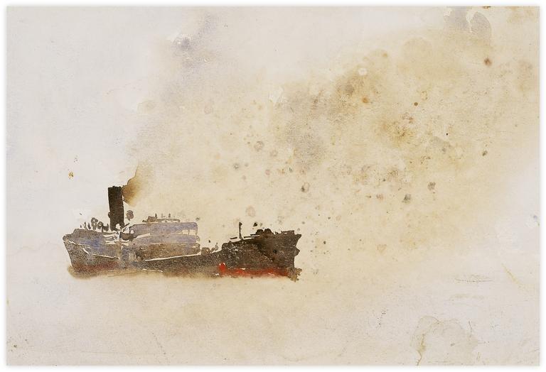 Catalogue raisonné, Marin Marie, Cargo en Mer du Nord