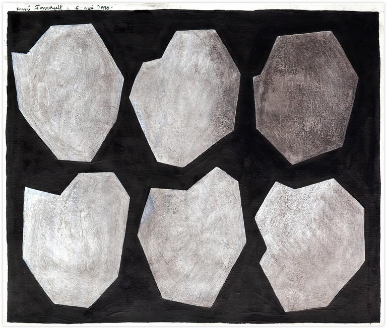 Catalogue raisonné, Henri Foucault, Dessin A - 1990