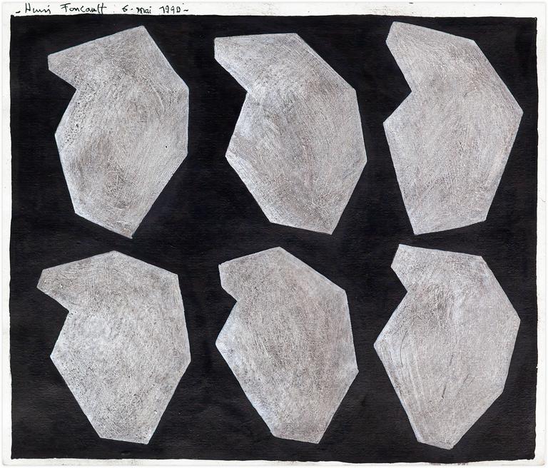 Catalogue raisonné, Henri Foucault, Dessin B - 1990