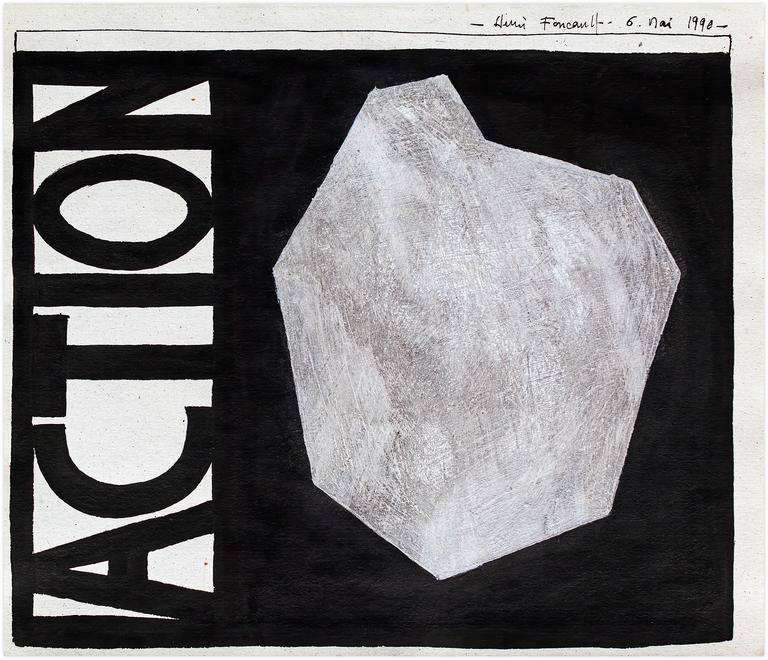 Catalogue raisonné, Henri Foucault, Dessin D - 1990