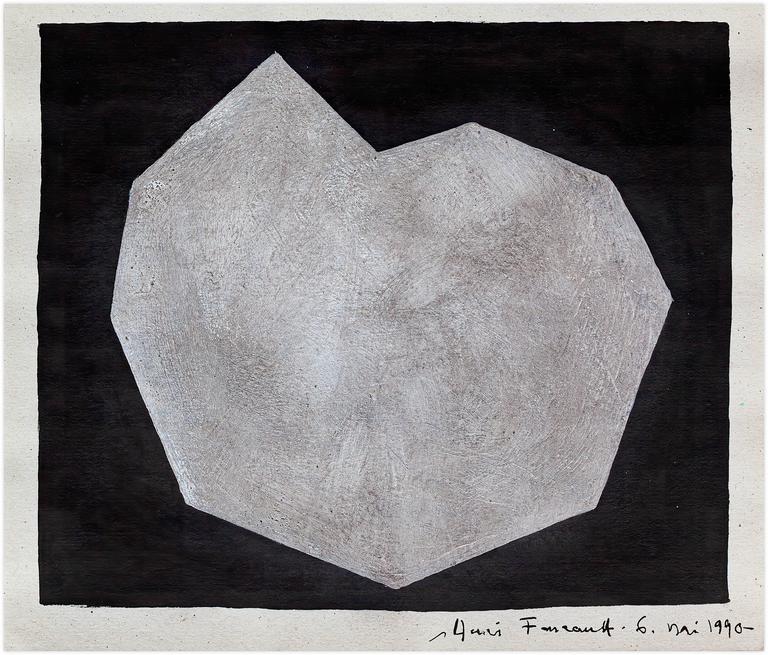 Catalogue raisonné, Henri Foucault, Dessin E - 1990