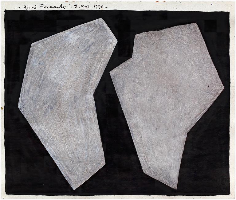 Catalogue raisonné, Henri Foucault, Dessin G - 1990