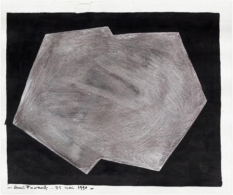 Catalogue raisonné, Henri Foucault, Dessin M - 1990