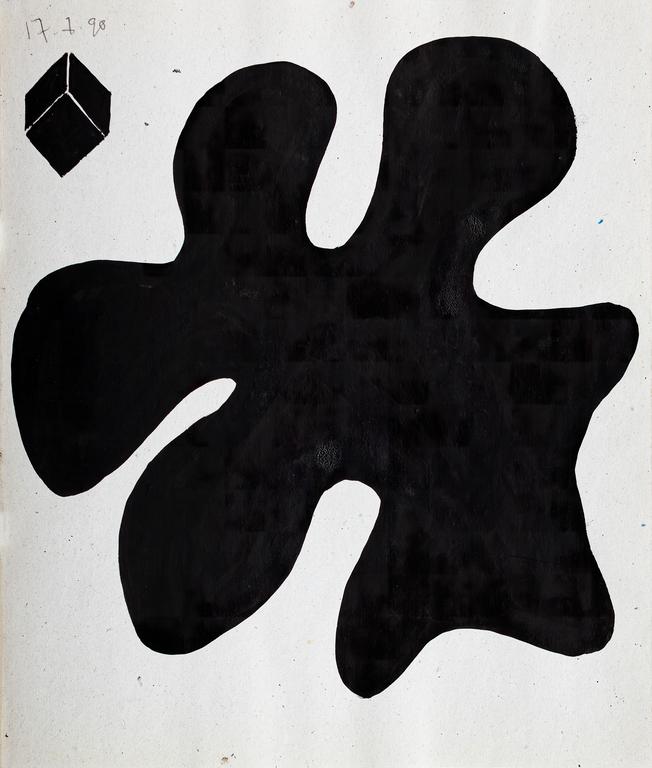 Catalogue raisonné, Henri Foucault, Dessin S - 1990