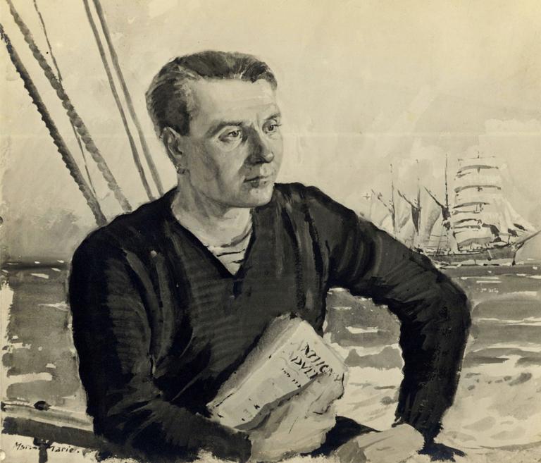 Catalogue raisonné, Marin Marie, Portrait de Robert Rochard