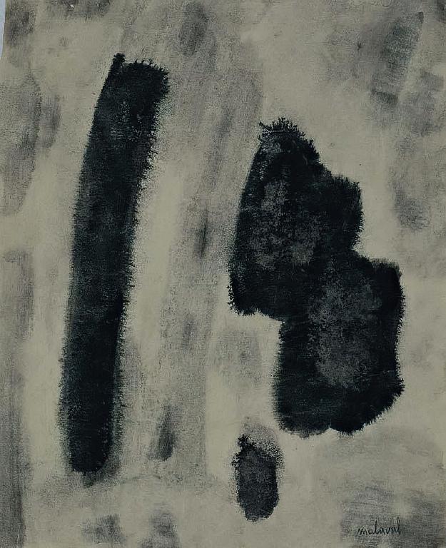 Catalogue raisonné, Robert Malaval, Lavis gris - 1959