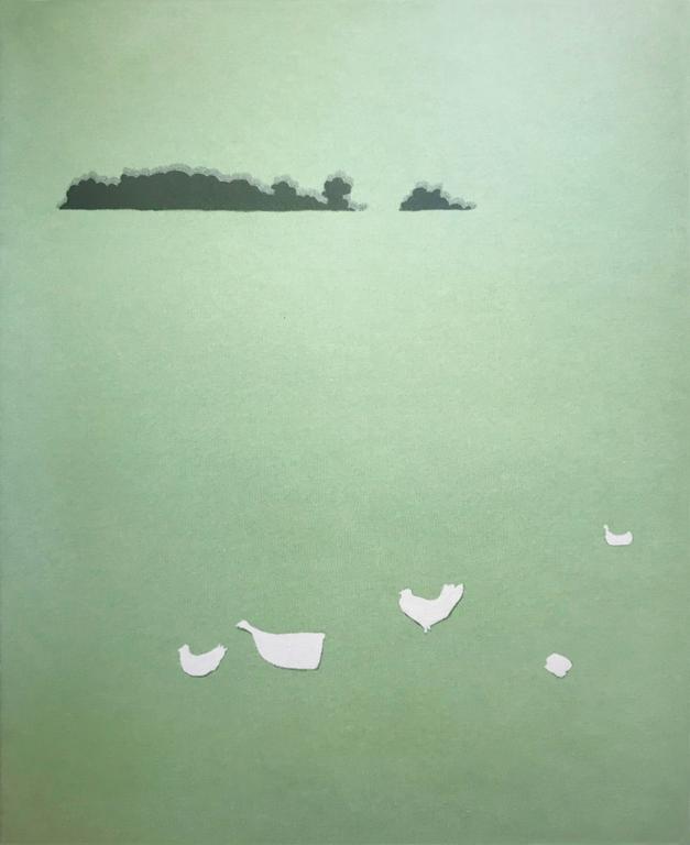 Catalogue raisonné, Robert Malaval, Volailles sur Champs - 1972