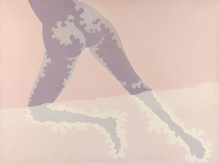 Catalogue raisonné, Robert Malaval, Sherry Van Dike dans l'eau - 1967